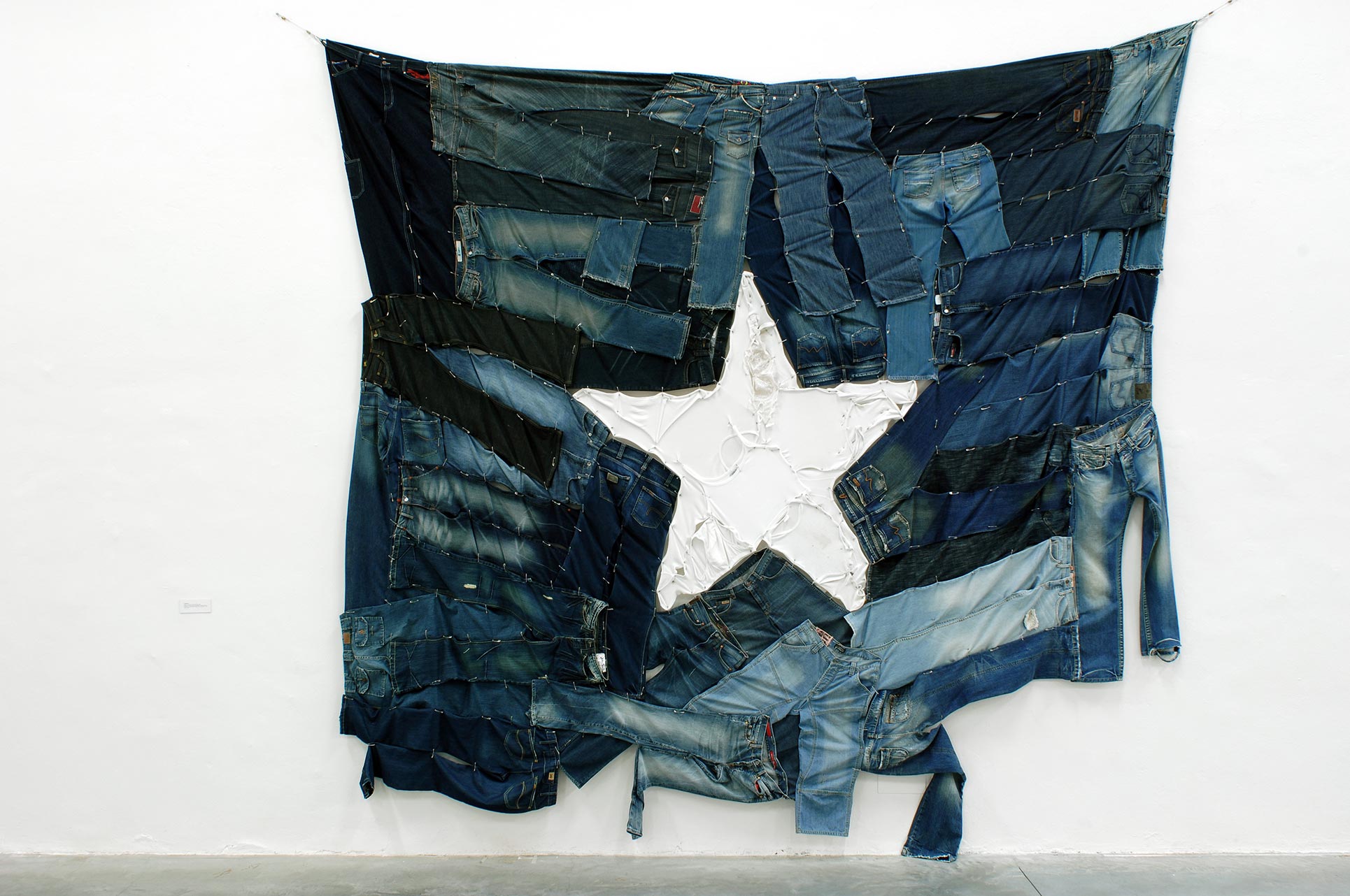 Costa Vece, This is not America (Lone Star Flag), 2005