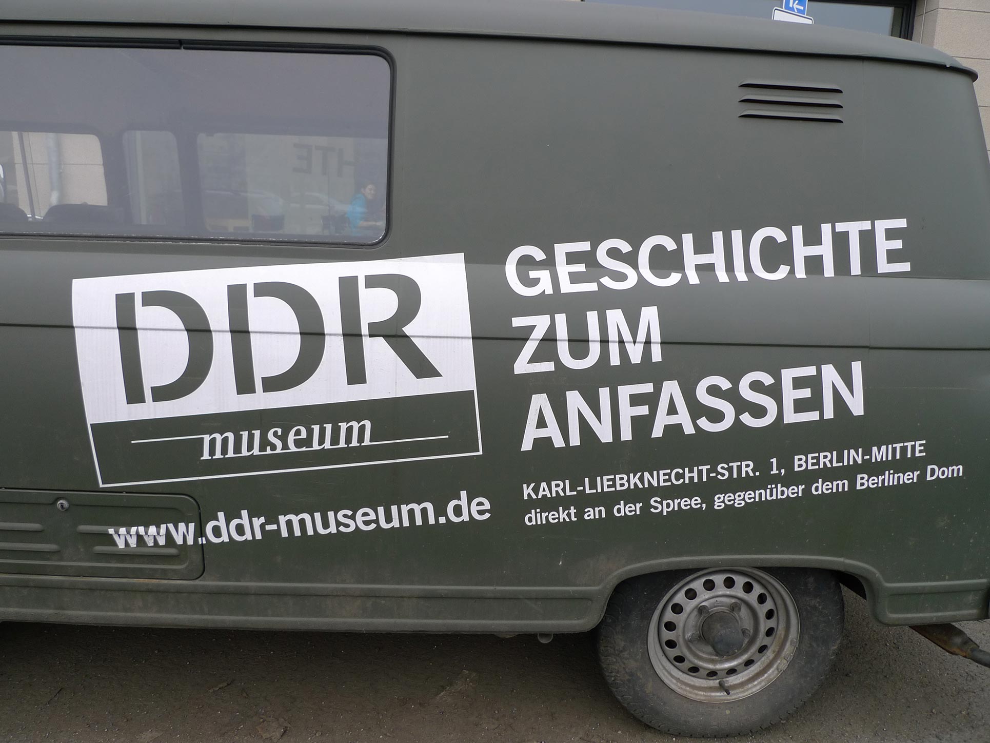 The VW-Bus of the DDR Museum, 