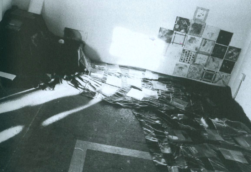 Ephemeriden, 6x8-8, 1994.Tatjana Trouvé installs a flea market with peaces out of the artist studios in the ProjektRaum-house as well as of invented artists, in order to think about the relationship between art production and art market.